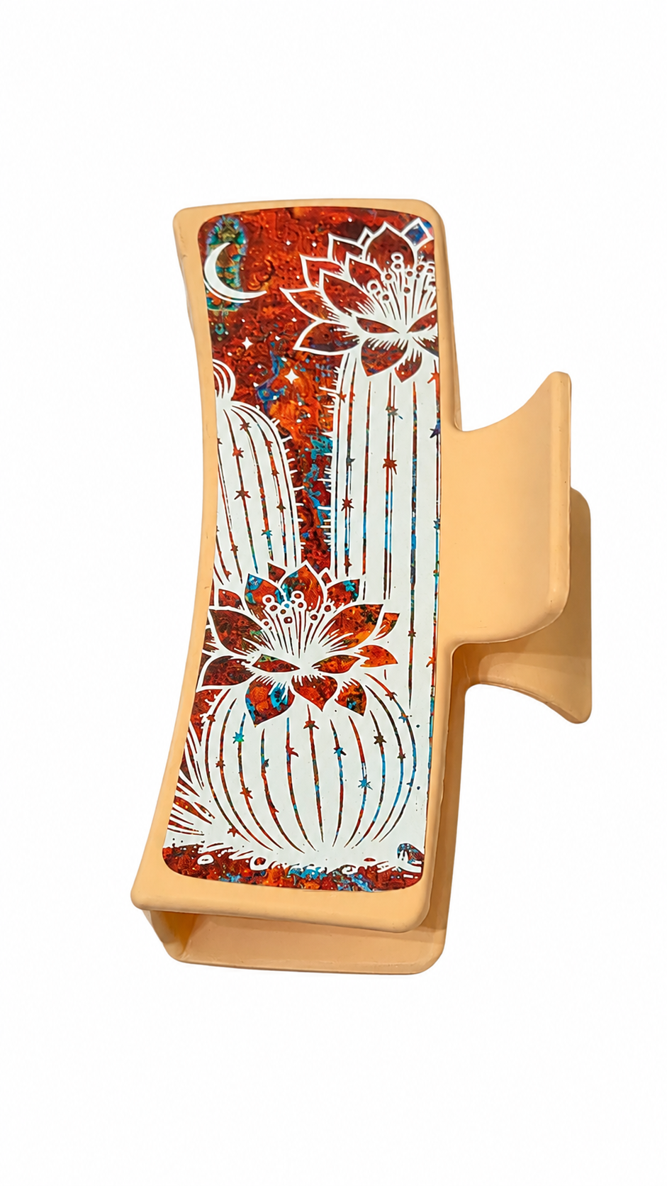 Desert Bloom Hair Claw Clip