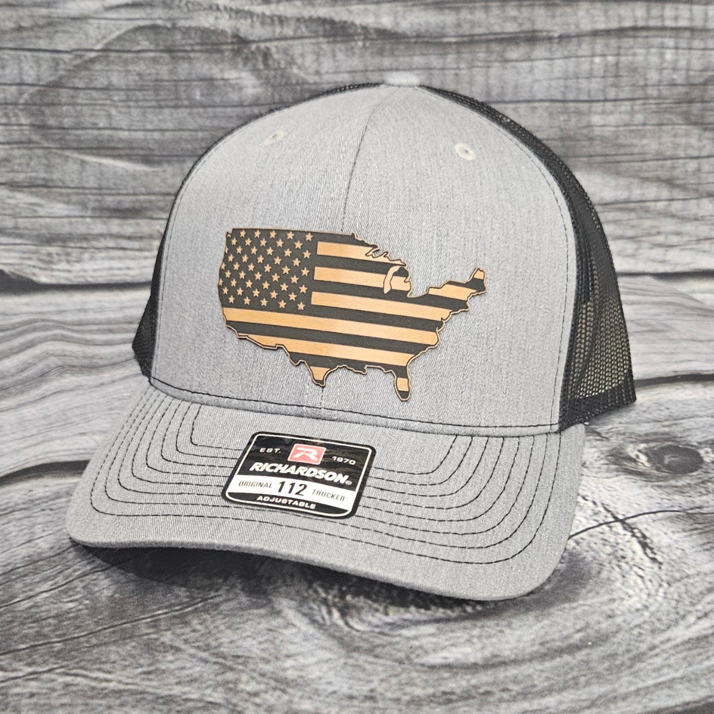 Custom Premium Leatherette Patch Hat